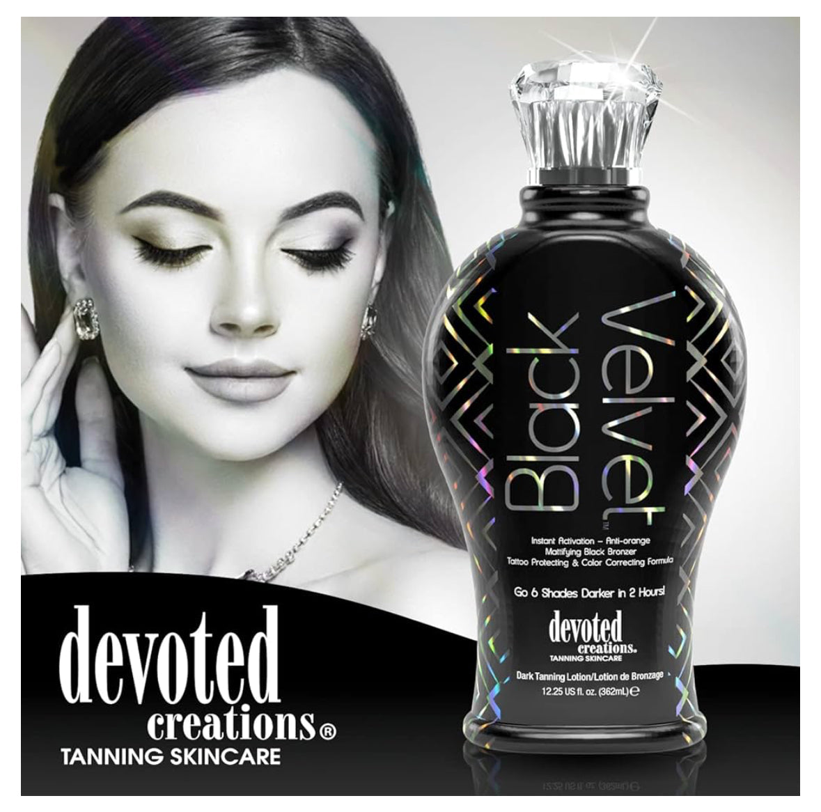 Devoted Creations Black Velvet Anti-Orange Mattifying Bronzer 362ml