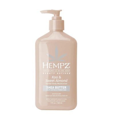 Hempz Koa &amp; Sweet Almond Smoothing Herbal Moisturiser 500ml