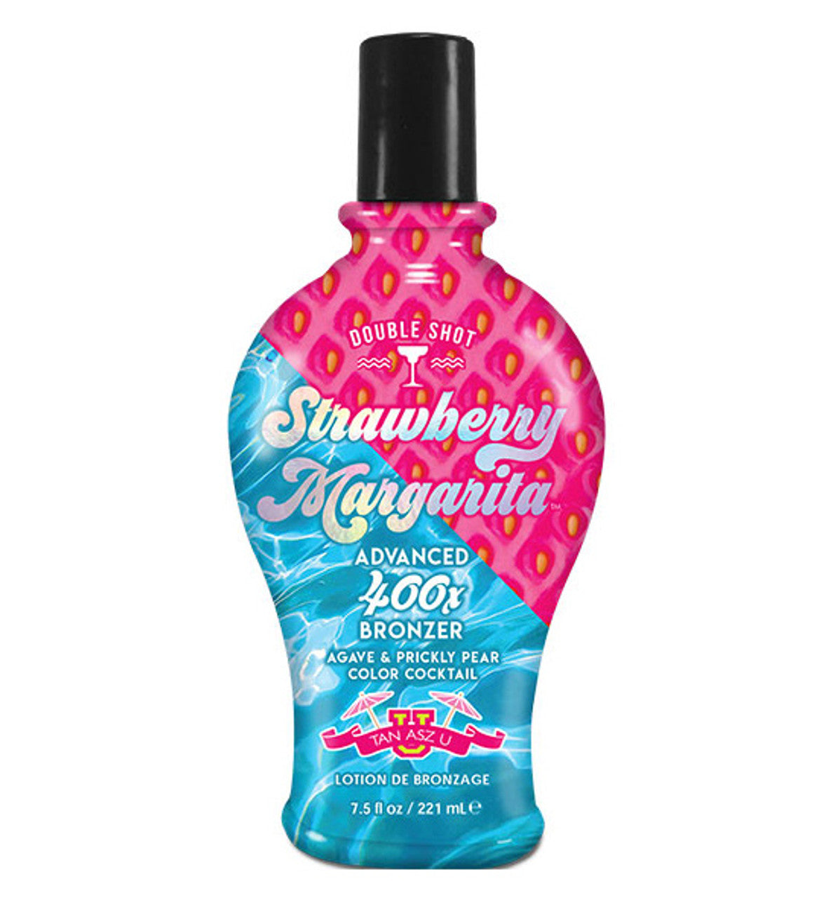 Tan Inc. Double Shot Strawberry Margarita 400X Bronzer 221ml