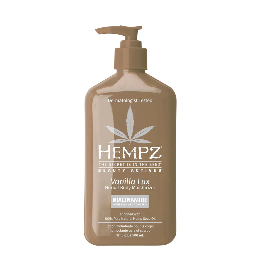 Hempz Vanilla Lux Herbal Body Moisturiser 500ml